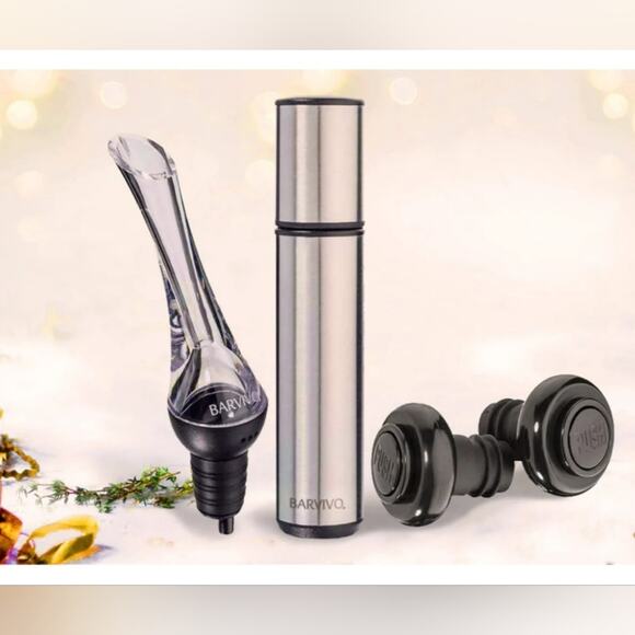 Cuisinart Cordless Wine Opener and Aerator Pump Vaccum Stoppers Gift Set - Picture 8 of 14